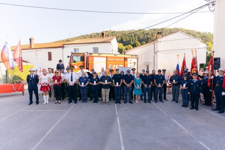 Slovesnost ob 40 letnici PGD Povir; Foto: Marko Pleterski